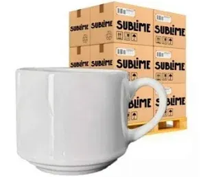 xicara branca sublime 180ml sem pires 12 un
